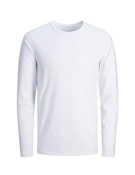 Camiseta Jack&Jones Basic M/L blanca