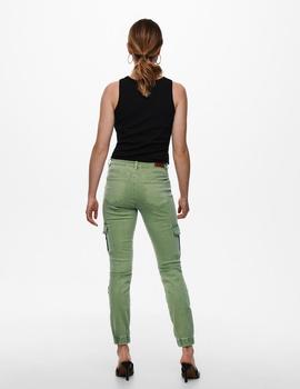 Pantalon Only Missouri Cargo verde