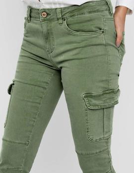 Pantalon Only Missouri Cargo verde