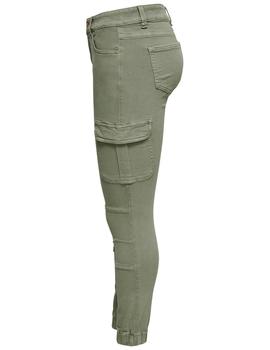 Pantalon Only Missouri Cargo verde