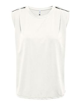 Camiseta Only Free blanca