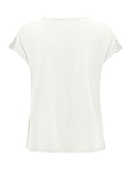 Camiseta Only Thea blanca