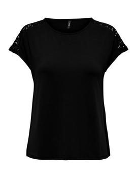 Camiseta Only Thea negra