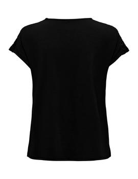 Camiseta Only Thea negra