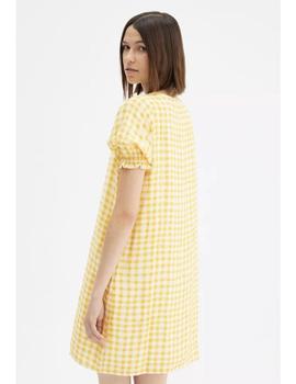 Vestido Compañia Cuadros amarillo