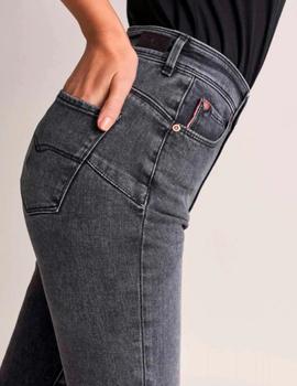 Pantalón Salsa mujer secret glamour negro gastado