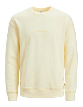 Sudadera Jack&Jones Faded amarilla