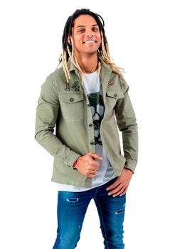 Sobrecamisa La Sal Number kaki