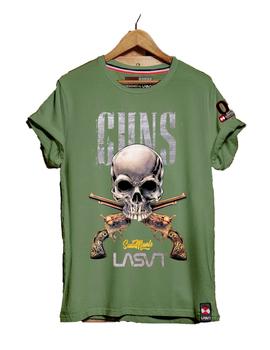 Camiseta La Sal Guns kaki