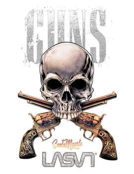 Camiseta La Sal Guns kaki