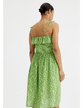 Vestido Compañia Midi verde