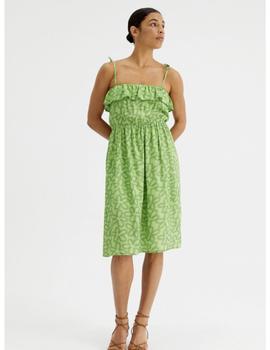 Vestido Compañia Midi verde