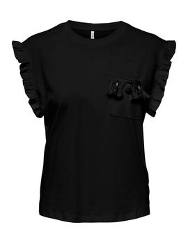 Camiseta Only Filippa negra