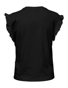 Camiseta Only Filippa negra