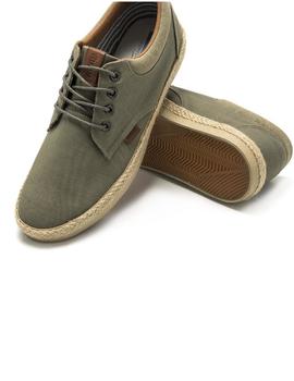 Zapas Mustang Chico Loneta verde