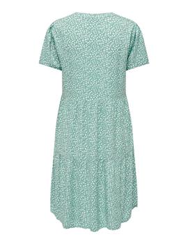 Vestido Only Zally verde