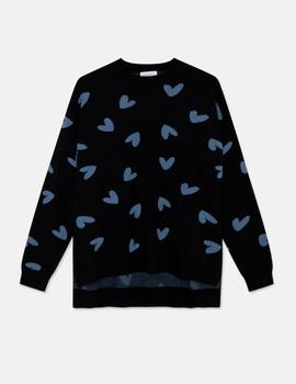 Jersey Compañia Corazones negro