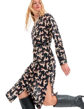 Vestido Compañia Caballos negro