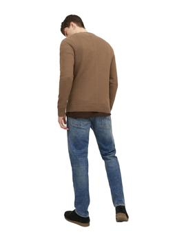 Jersey Jack&Jones Atlas marron
