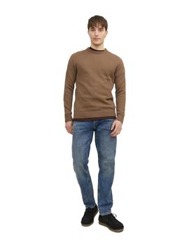 Jersey Jack&Jones Atlas marron