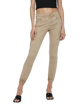 Pantalon Only Missouri Cargo beige