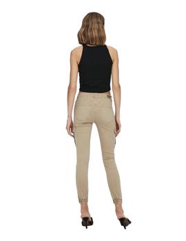 Pantalon Only Missouri Cargo beige