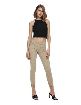 Pantalon Only Missouri Cargo beige