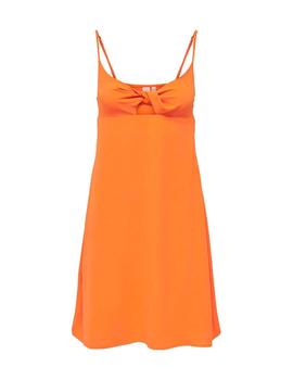 Vestido Only Mette naranja