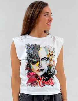 Camiseta La Sal Style chica blanca