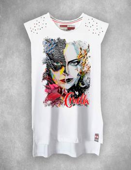 Camiseta La Sal Style chica blanca