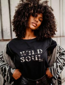 Camiseta Animosa Wild Soul negra