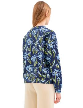 Sudadera Compañia Flores marina