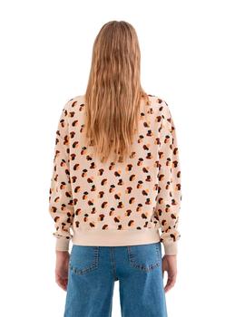 Sudadera Compañia Manchas beige