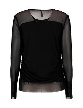 Camiseta Hailys Stella negra