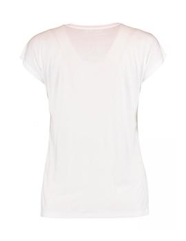 Camiseta Hailys Corazones blanca