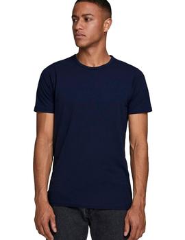 Camiseta Jack&Jones Basic marina m/c