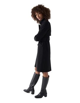 Abrigo Salsa Paño negro