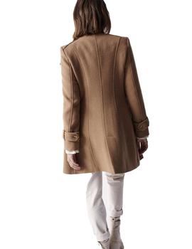 Abrigo Salsa Paño camel