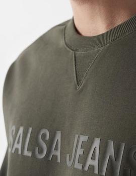 Sudadera Salsa Logo kaki