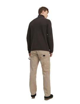 Jersey Jack&Jones Hill Cuello Alto marron