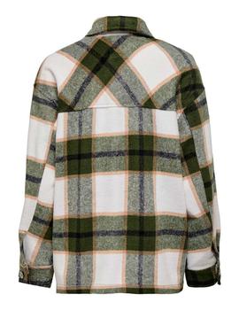 Chaqueta Only Hilda Cuadros verde