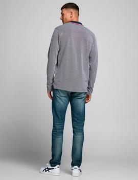 Polo Jack&Jones Bluwin M/L azul