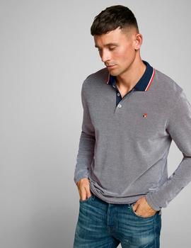 Polo Jack&Jones Bluwin M/L azul