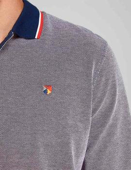 Polo Jack&Jones Bluwin M/L azul