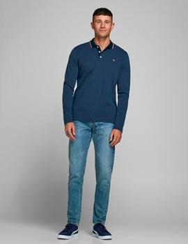 Polo Jack&Jones Bluwin M/L marino