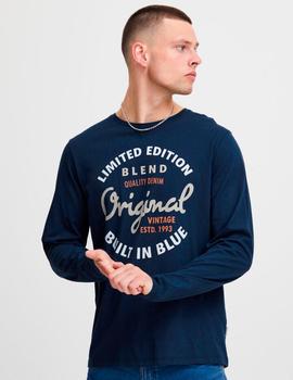 Camiseta Blend M/L marina