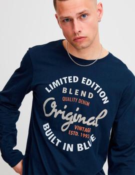 Camiseta Blend M/L marina