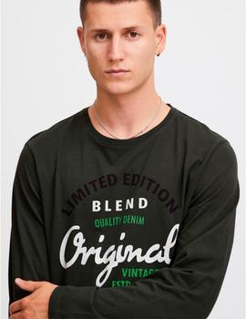 Camiseta Blend M/L verde