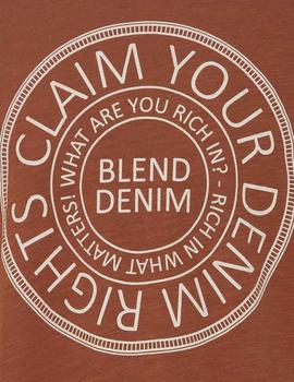 Camiseta Blend Logo marron