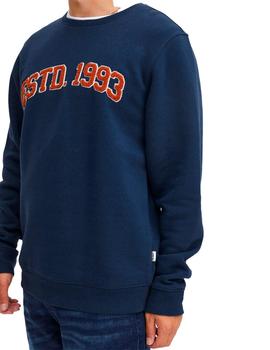 Sudadera Blend ESTD marina